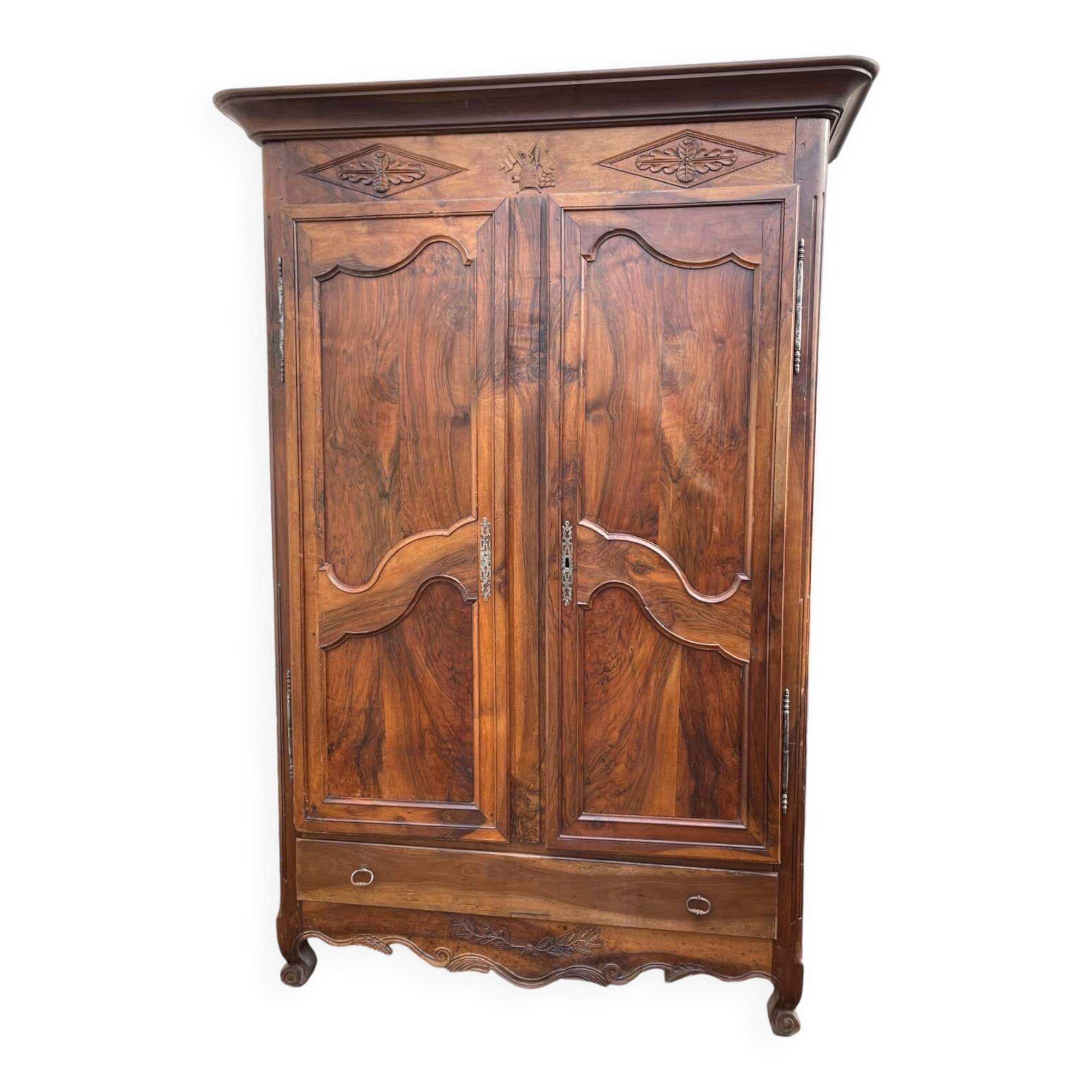 Large 18th century Louis XV Provencal wardrobe