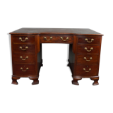 Old English mahogany desk 1890