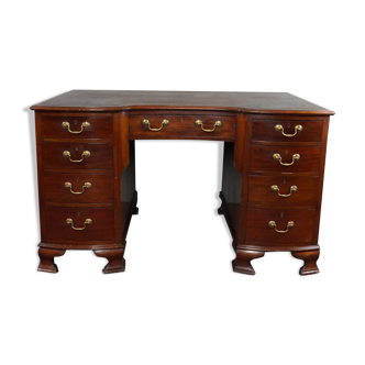 Old English mahogany desk 1890