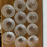 Set of 11 dessert bowls