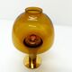 Scandinavian candle holder Hans-Agne Jakobsson Claudia honey L102/27 1960