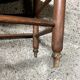 Provencal armchair, straw seat