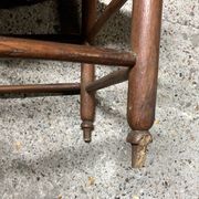 Fauteuil provençal, assise en paille