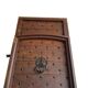 hand-forged studded castle doors + frame from the 1800s/1900s