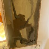 Tableau contemporain signé