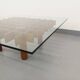 Vintage Italian square coffee table Kyoto by Gianfranco Frattini for Knoll