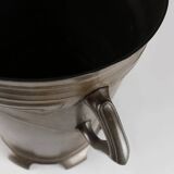 Art Nouveau stamped Tin Wine or Champagne Cooler, Belgium, 1906