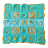 Crochet plaid, Granny squares