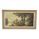 Landscape painting, oil on canvas signed L. Morin.