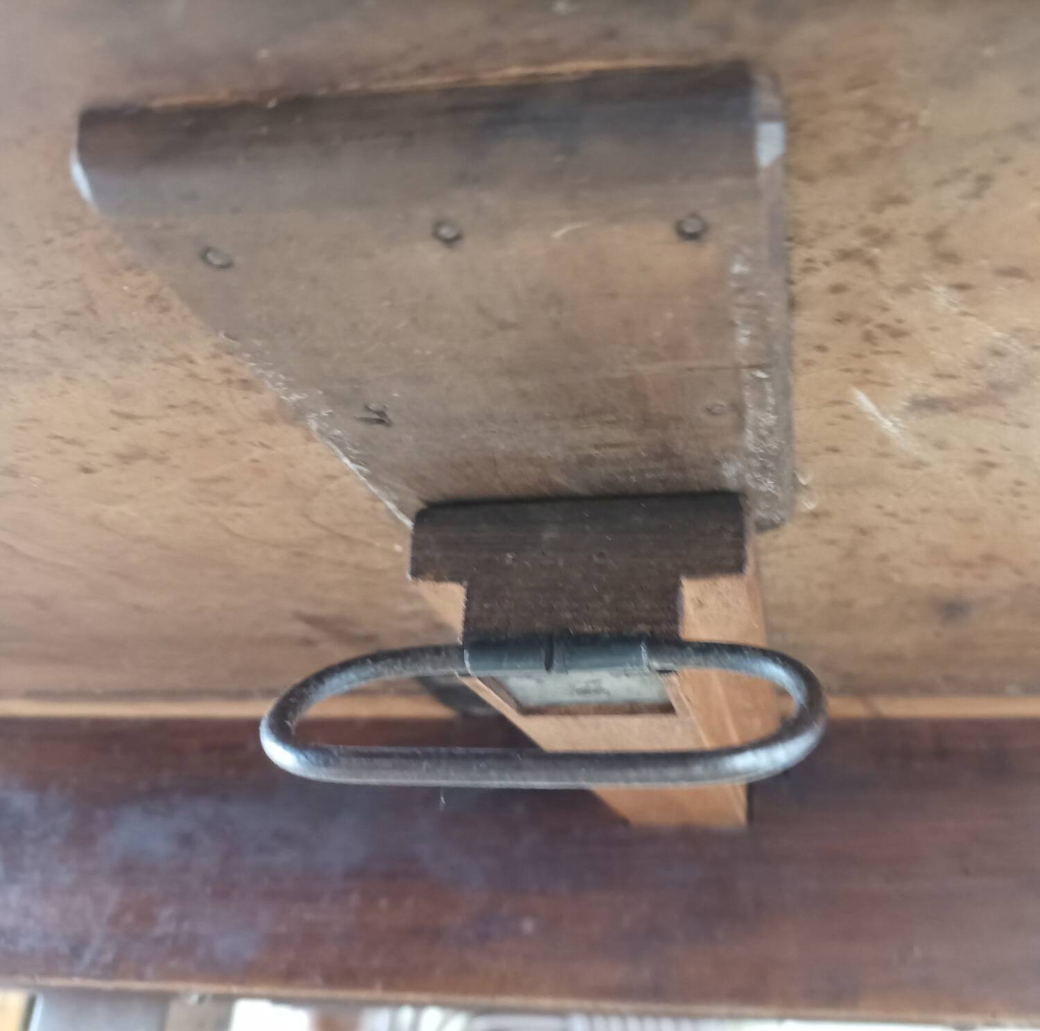 Old Louis Philippe table 6 feet on casters