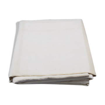 Drap ancien métis et lin XIXe