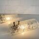 Pair of Swedish sconces 8493 Carl Fagerlund for Orrefors, 1960s