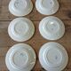 6 old Badonviller dessert plates