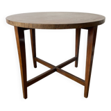 Old round side table