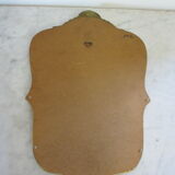 Gilded wooden mirror,
