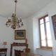 "Dutch" gold metal chandelier with 9 light arms - 1960