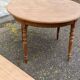 Renovated Louis Philippe round extendable dining table 115-2215cm 20th century