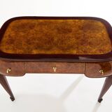 Süe & Mare desk in amboyna burl and rosewood 1921
