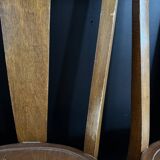 Bistro table and set of 3 bistro chairs