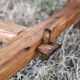 Old farmhouse table made of solid pine