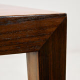 Table basse modèle 130 en palissandre par Severin Hansen pour Haslev Møbelfabrik