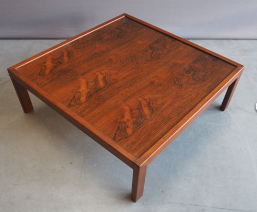 1960s rosewood coffee table