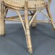 1970s Set of Four Rattan Chairs, Italy