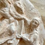 Plaster bas-relief