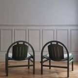 Pair of Baumann armchairs