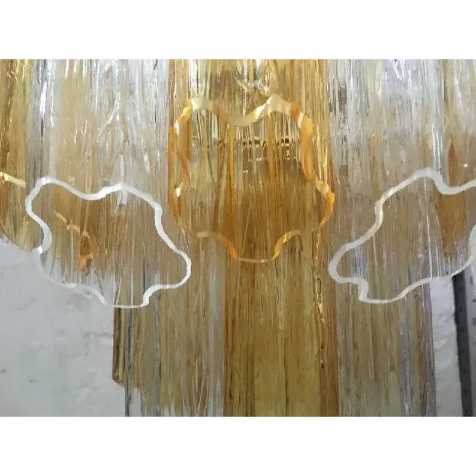 Striking Contemporary Murano Glass Sputnik Chandelier in Multicolour