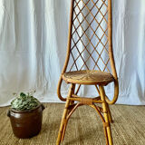 Vintage rattan chair 1960