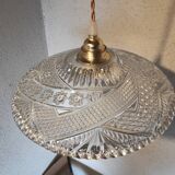 Suspension vintage en verre