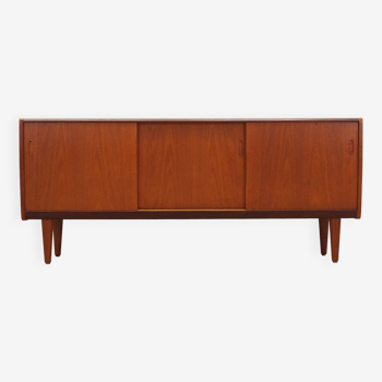 Buffet en teck, design danois, années 1970, production : Danemark