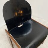 Pair of chairs of Afra and Tobia scarpa model dialogo