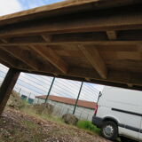 Rustic farmhouse table