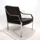 Knoll Art Collection leather lounge chair by Rudolf B. Glatzel, 1970