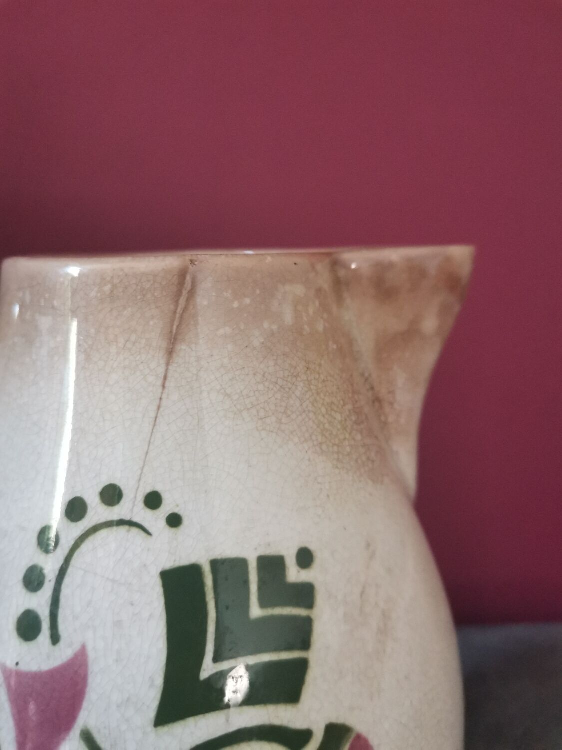 Art Deco pitcher Galeries Lafayette