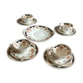 Service à thé en porcelaine anglaise