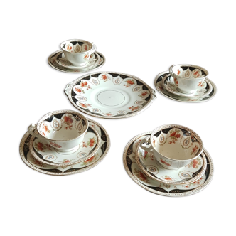 English porcelain tea service.