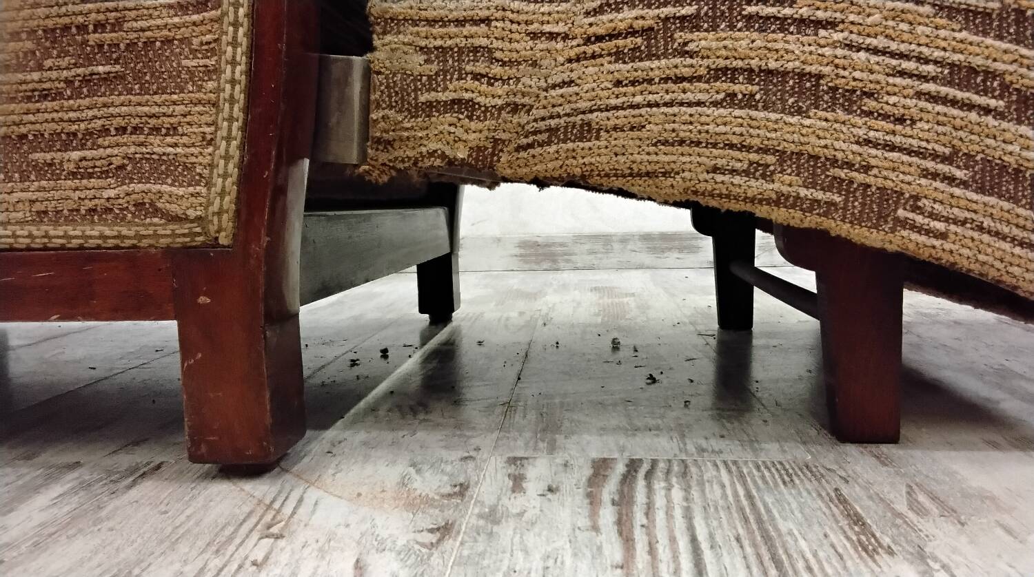 Art Deco reclining armchair with mf system Sint Étienne