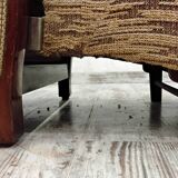 Art Deco reclining armchair with mf system Sint Étienne