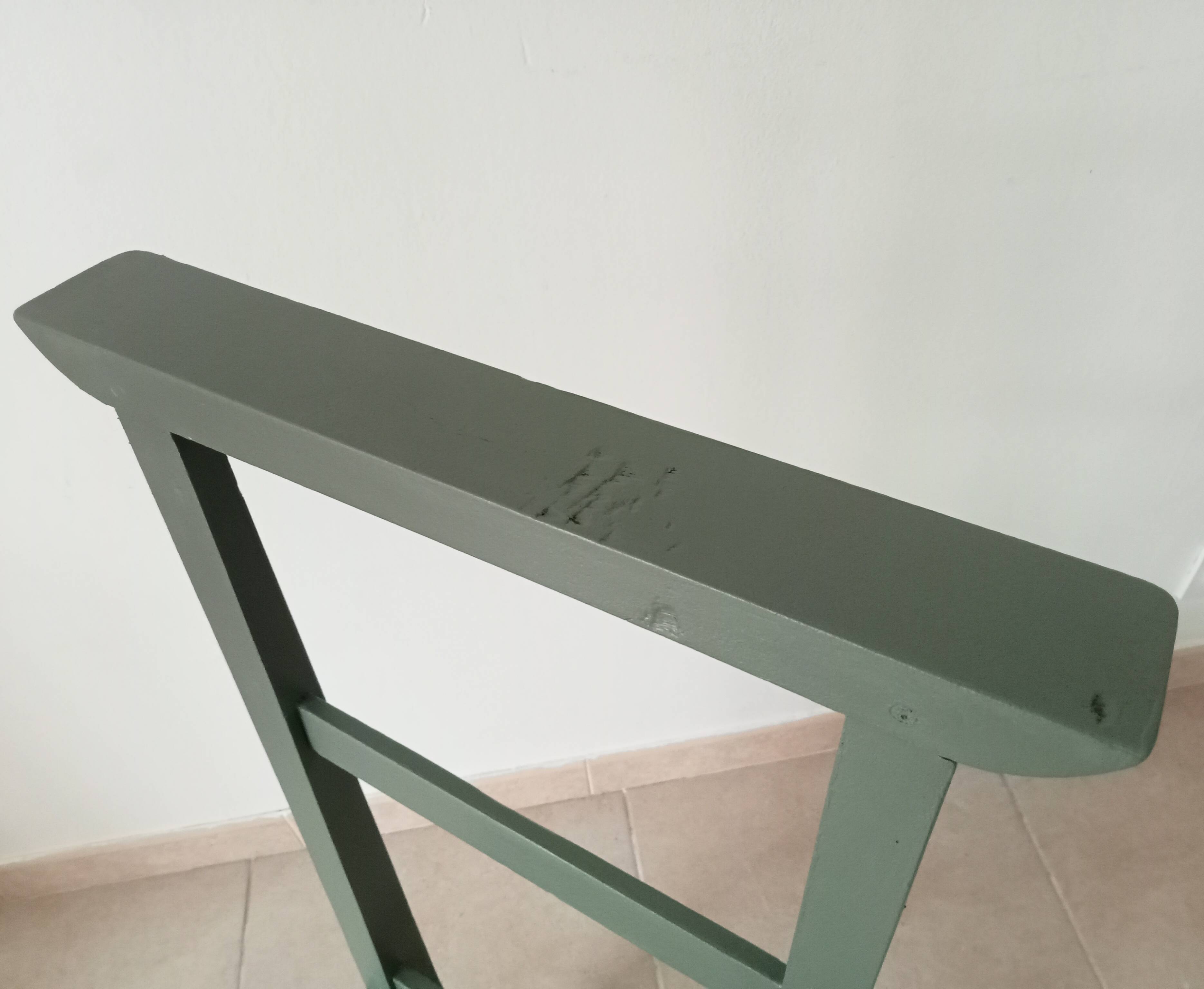 Antique "prie dieu" chair from the 19th century.