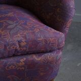 Gio Ponti, Casa E Giardino, a pair of lounge chairs, reupholstered, 1940s