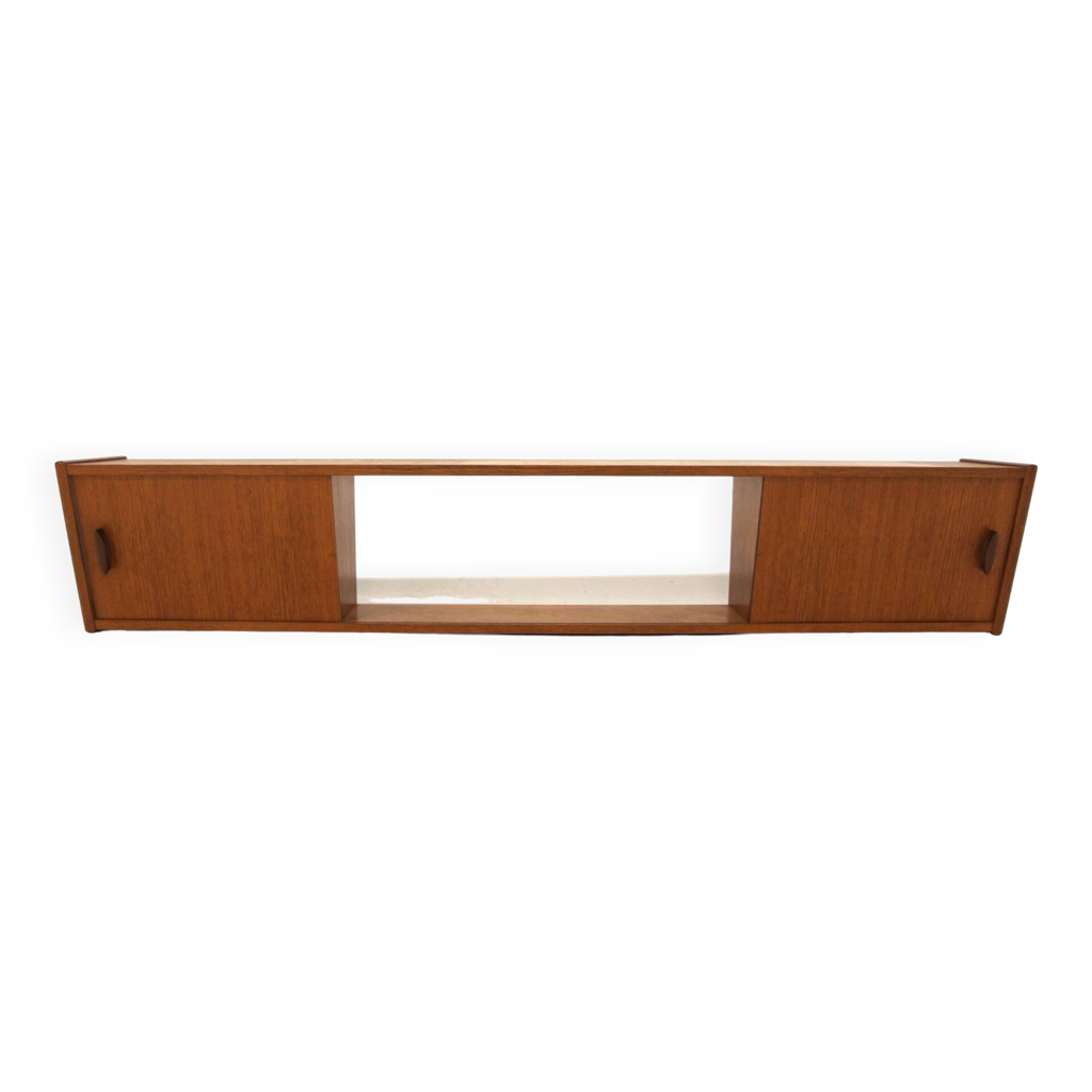 Étagère Murale Scandinave Avec Tiroir - Rangement Minimaliste En Bois Pour Chambre, Bureau