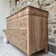 Antique walnut chest of drawers