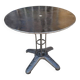 Round garden table