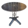 Round garden table