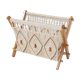 Macramé magazine holder