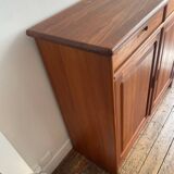 Danish chest of drawers in solid teak