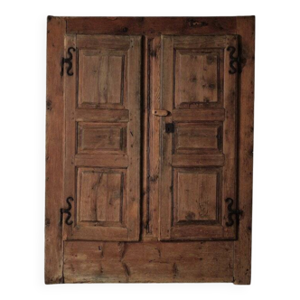Armoire, meuble alpin, art-populaire, Savoie, 1800